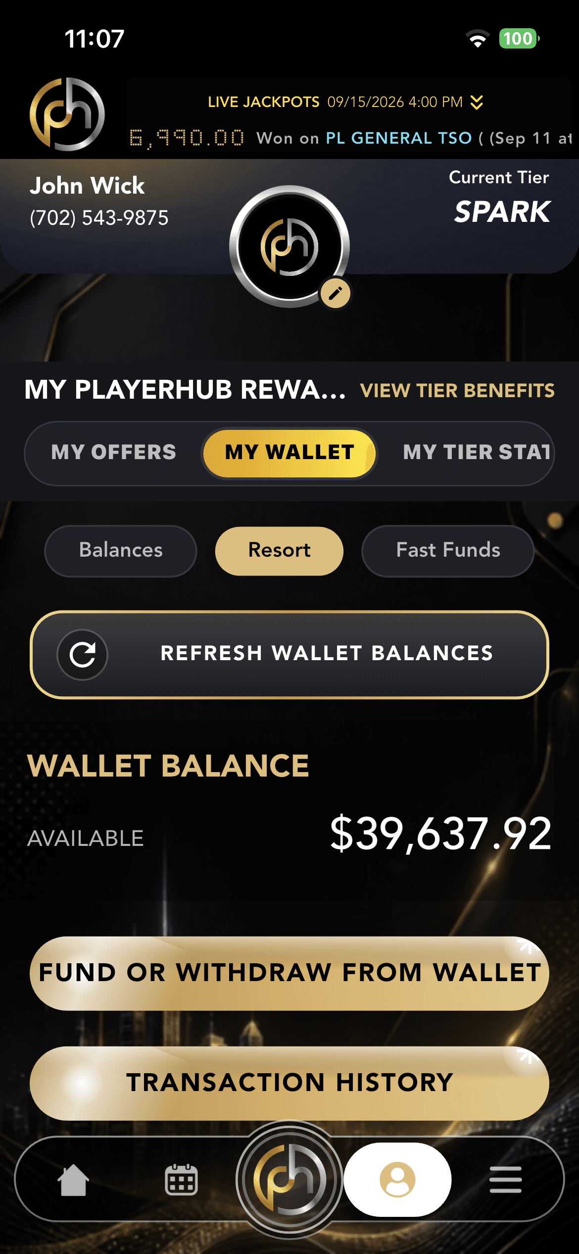 PlayerHub Events and Promotions